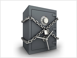 リロッキング装置によるこじ開け防止